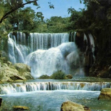 Salto del Hanabanilla, uno de los escenarios naturales más preciosos de Cuba.
