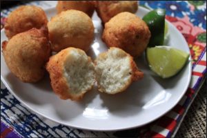 5. Frituras de frijoles de caritas